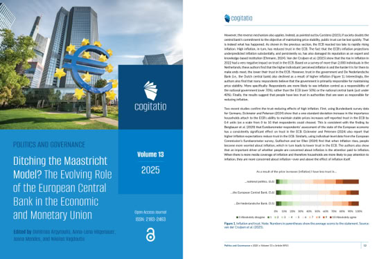 Capa e página de artigo com figura